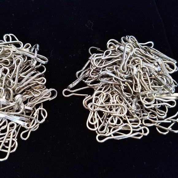 200 NICKEL Bail CLASP Pendant Connector new - Picture 5 of 7